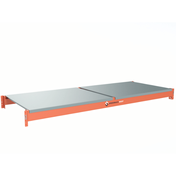 46" Width Solid Steel Pallet Rack Decking
