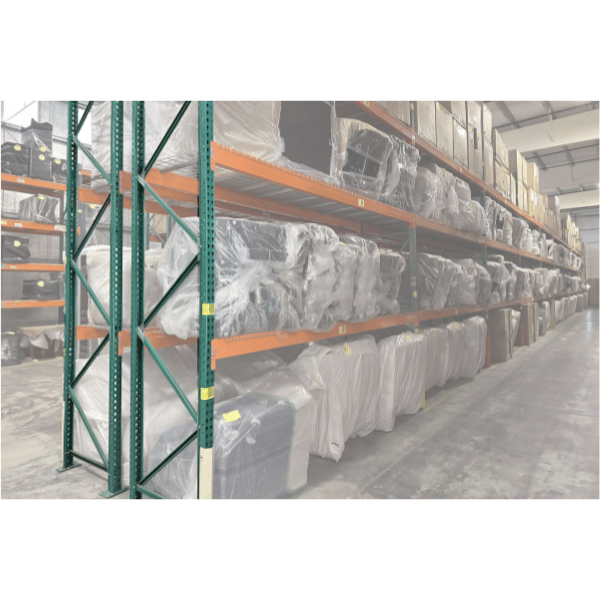 Pallet Rack Upright Frames – 144" Height, 14,000 lb Capacity