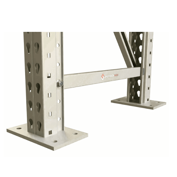 Pallet Rack 96" Height Upright Frames -10,000 lbs Capacity