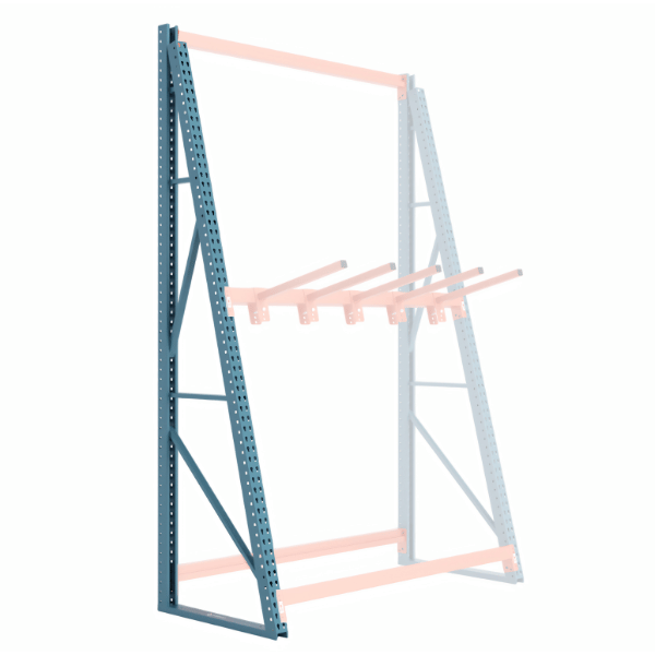 A-Frame Uprights – 24" Width x 24" Channel Base