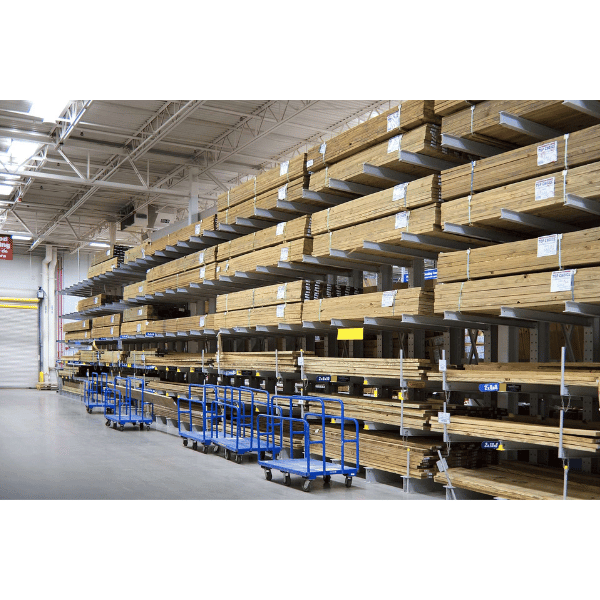 Cantilever Rack Starter Kit 144" Height 3 Arm Levels