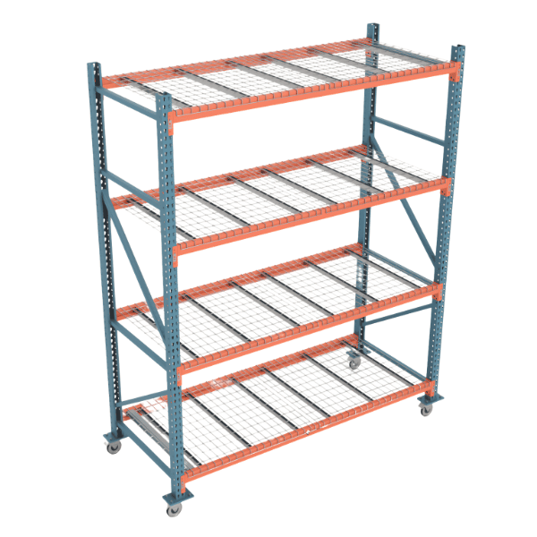Mobile Pallet Rack with Casters