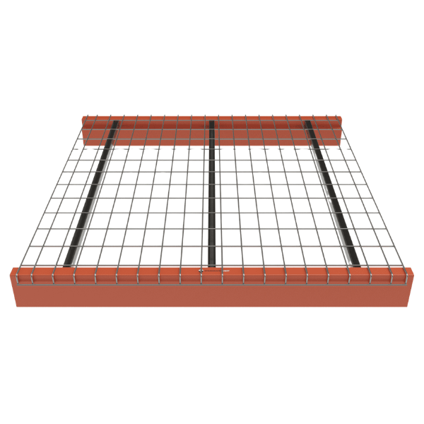 58" Wide Standard Pallet Rack Wire Decking for 10' Beams