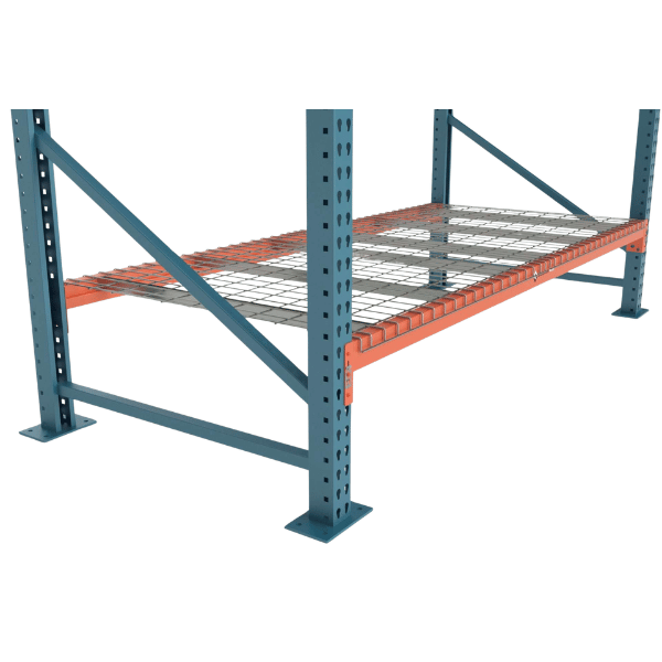 46" Width Flanged Pallet Rack Wire Decking for 8ft & 12ft Beams
