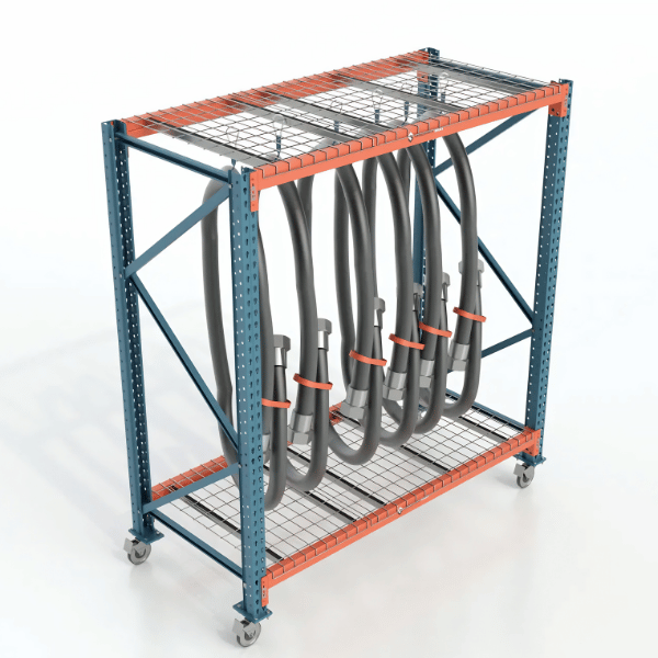 Hose Rack System 36″D × 96″W × 78″H