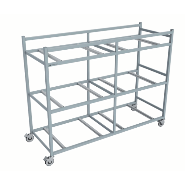 4 Tier Portable Mortuary Storage Rack