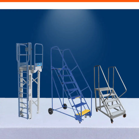 Industrial Safety Ladders for Warehouse and Facility Access