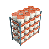 24" x 24" Punched Steel Deck – 3,500 lb Capacity