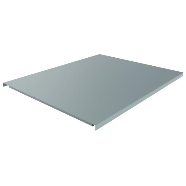 46" Width Solid Steel Pallet Rack Decking
