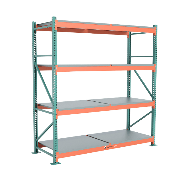 46" Width Solid Steel Pallet Rack Decking
