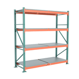 46" Width Solid Steel Pallet Rack Decking