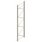 Pallet Rack Upright Frames – 144" Height – 10,000 lb Capacity
