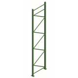 96" Pallet Racking Upright Frames – 14,000 lb Capacity