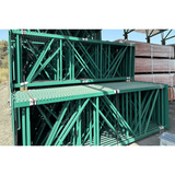 Pallet Rack Upright Frames – 144" Height, 14,000 lb Capacity