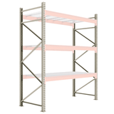 Pallet Rack 96" Height Upright Frames -10,000 lbs Capacity
