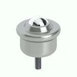 Ball transfers front view industrial material handling components for load movement and positioning

