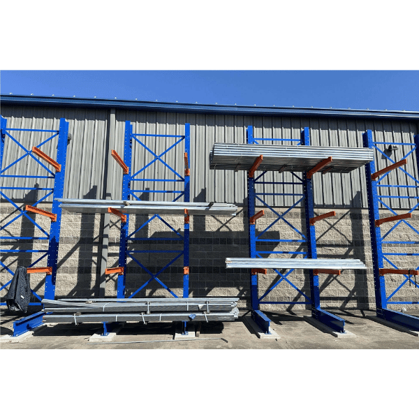 Cantilever Rack Starter Kit – 192" Height – 4 Arm Levels
