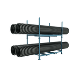 Industrial Pipe Rack – 48" Width
