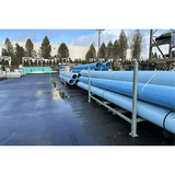 Industrial Pipe Rack – 48" Width