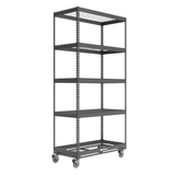 Mobile Boltless Shelving with Casters