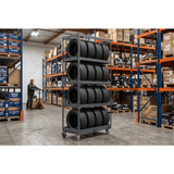 Mobile Boltless Shelving with Casters