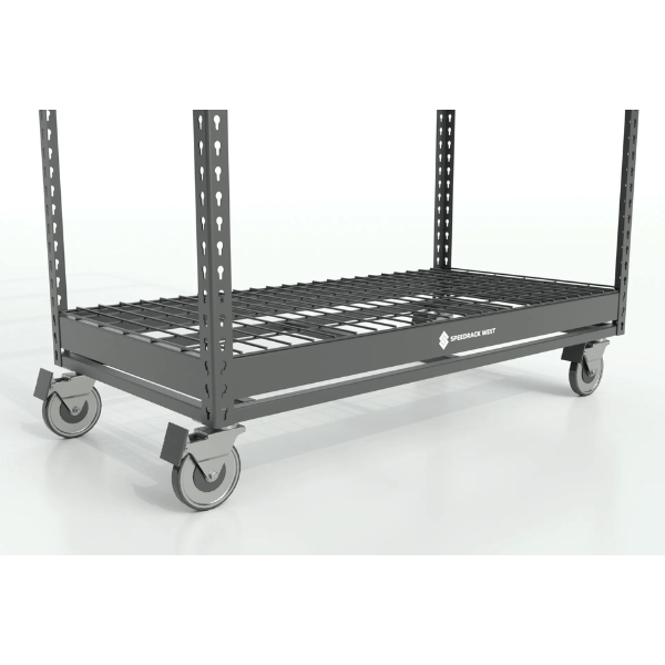 Mobile Boltless Shelving with Casters