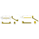Pallet rack guard protection from forklifts industrial safety barrier system features for rack impact resistance and warehouse protection
