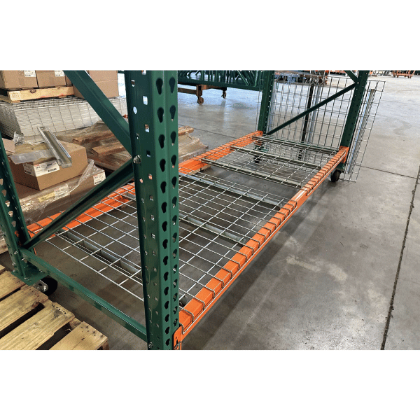 52" Wide Standard Pallet Rack Wire Decking for 9' Beams