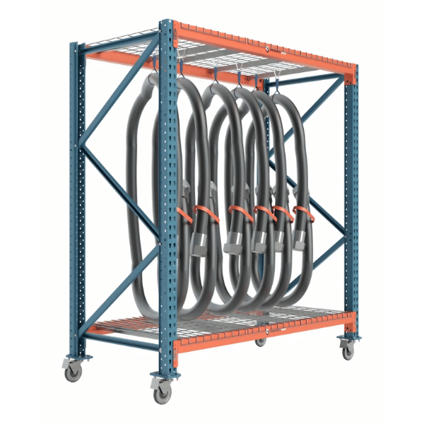 Hose Rack System 36″D × 96″W × 78″H