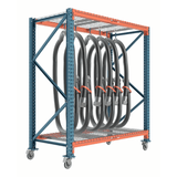 Hose Rack System 36″D × 96″W × 78″H