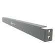 Tie support front view industrial shelving support component for warehouse storage systems

