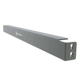 Tie support front view industrial shelving support component for warehouse storage systems
