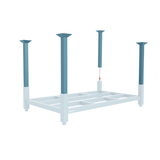 Stacking Rack Post Set of 4 (No Base Included)