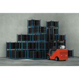 Stacking Rack Post Set of 4 (No Base Included)